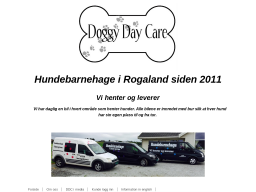 www.doggydaycare.no